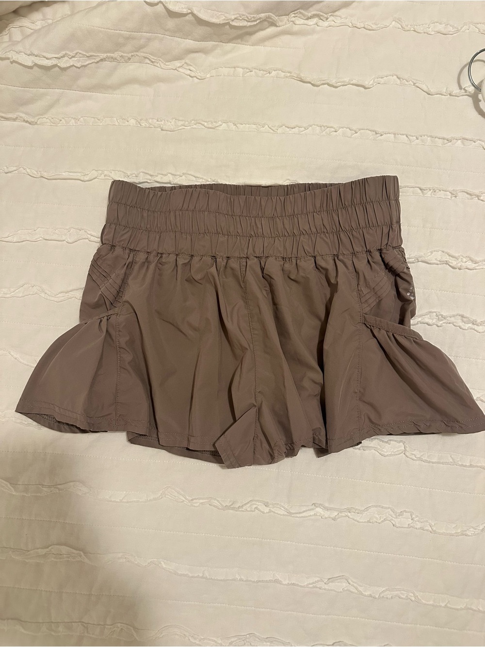 FP Movement Get Your Flirt On Shorts Taupe size XS
